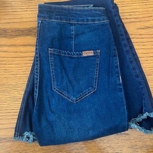 Rock & Roll Denim Bargain Button Bell jeans W26 L34